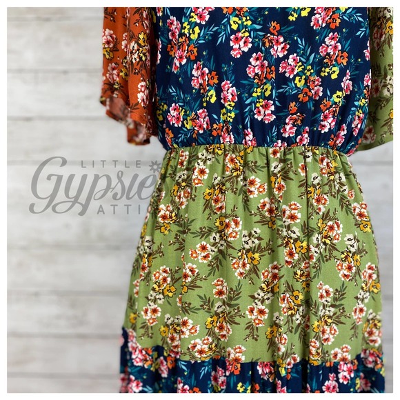 Handmade Frolic in the Meadow Prairie Dress - Picture 9 of 14